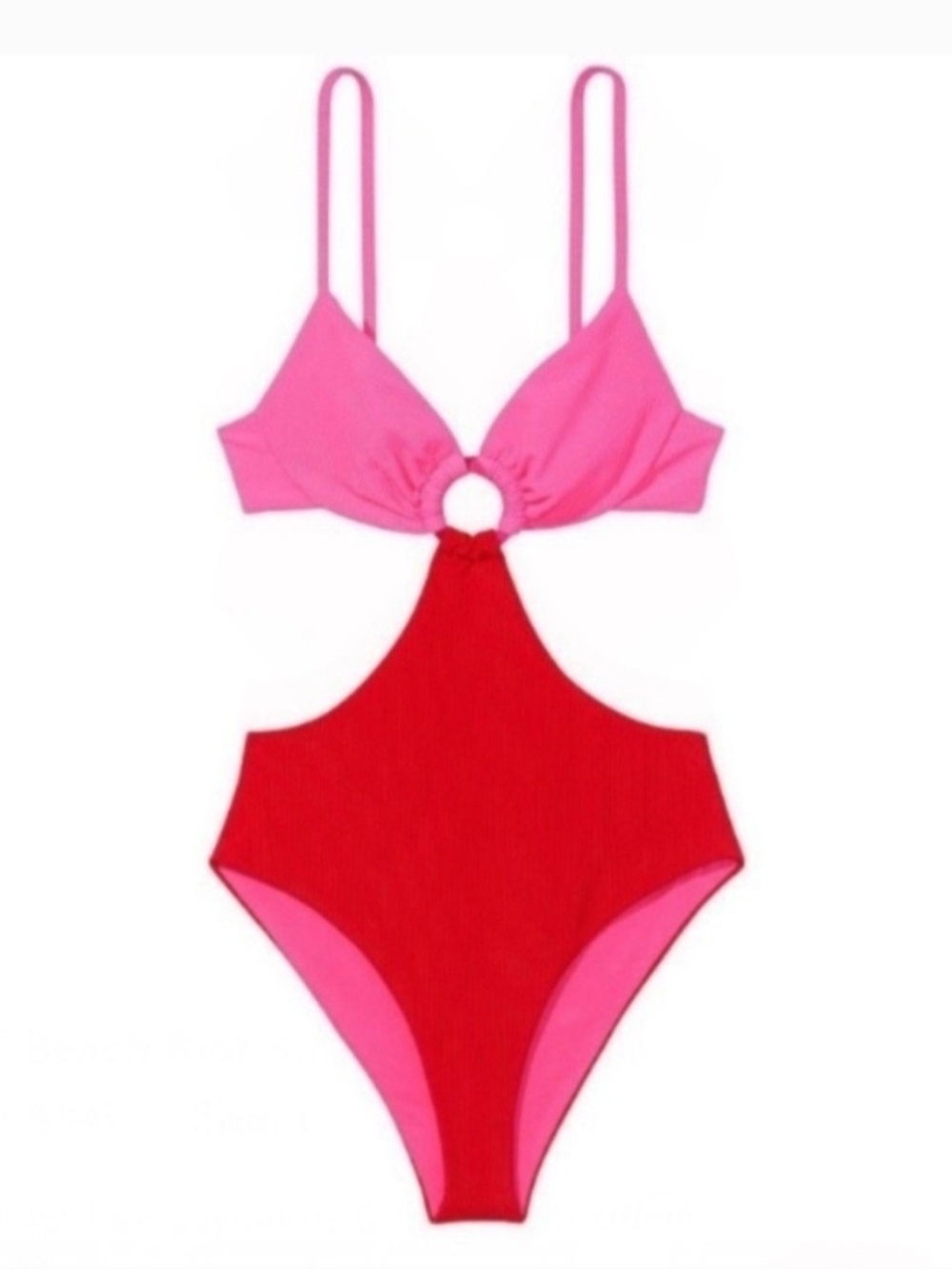 Beach Riot Kirsten Cutout One-Piece Swimsuit Size Large